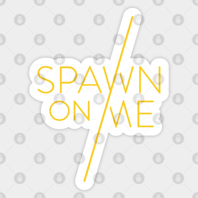 SPAWN ON ME LOGO Sticker by Spawn On Me Podcast